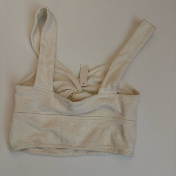 $68 Madewell knot front crop tank size XXS m12 - Picture 5 of 6